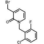 CAS#: 647825-28-3, 3-(Bromomethyl)-1-(2-chloro-6-fluorobenzyl)-2(1H)-pyridinone