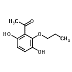 CAS#: 647842-83-9, 1-(3,6-Dihydroxy-2-propoxyphenyl)ethanone