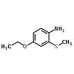 CAS 登录号：647843-13-8， 4-乙氧基-2-(甲硫基)苯胺