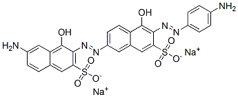CAS#: 6483-66-5, 6-Amino-3-[2-[6-[2-(4-Aminophenyl)Diazenyl]-5-Hydroxy-7-Sulfo-2-Naphthalenyl]Diazenyl]-4-Hydroxy-2-Naphthalenesulfonic Acid Sodium Salt