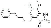 CAS#: 64838-04-6, 6,7-Dimethoxy-4-(5-Phenylpentyl)-1H-Indole-2,3-Dione
