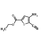 CAS#: 648412-52-6, Ethyl 4-amino-5-cyano-2-thiophenecarboxylate