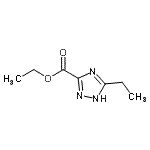 CAS#: 648430-81-3, Ethyl 3-ethyl-1H-1,2,4-triazole-5-carboxylate