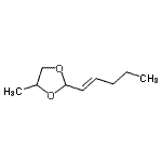 CAS#: 648434-55-3, 4-Methyl-2-[(1E)-1-penten-1-yl]-1,3-dioxolane