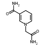 CAS 登录号：64881-21-6， 1-(2-氨基-2-氧代乙基)-1,4-二氢-3-吡啶甲酰胺