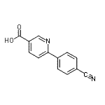 CAS#: 648898-18-4, 6-(4-Cyanophenyl)nicotinic acid