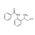 CAS#: 649558-93-0, N-[2-(1-Hydroxy-2-propanyl)phenyl]benzamide