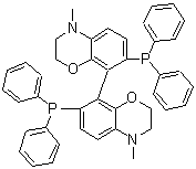 CAS#: 649559-68-2, 7,7'-Bis(diphenylphosphino)-4,4'-dimethyl-3,3',4,4'-tetrahydro-2H,2'H-8,8'-bi-1,4-benzoxazine