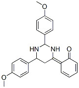 CAS#: 64968-35-0, (6Z)-6-[2,6-Bis(4-Methoxyphenyl)-1,3-Diazinan-4-Ylidene]Cyclohexa-2,4- Dien-1-One