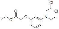 CAS#: 64976-95-0, Ethyl 2-[3-[Bis(2-Chloroethyl)Amino]Phenoxy]Acetate