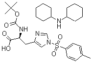 CAS#: 65057-34-3, Nalpha-Boc-N-tosyl-L-histidine dicyclohexylamine salt