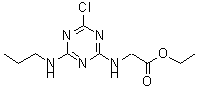 CAS#: 6507-20-6, Ethyl N-[4-Chloro-6-(Propylamino)-1,3,5-Triazin-2-Yl]Glycinate