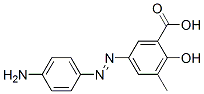 CAS#: 65072-59-5, 5-[(4-Aminophenyl)Azo]-3-Methylsalicylic Acid