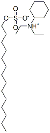 CAS 登录号：65104-62-3， 环己基二乙基铵十四烷基硫酸酯盐