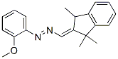 CAS#: 65122-05-6, [(1,3-Dihydro-1,1,3-Trimethyl-2H-Inden-2-Ylidene)Methane]Azo(2-Methoxybenzene)