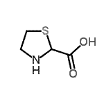 CAS#: 65126-70-7, 1,3-Thiazolidine-2-carboxylic acid