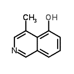 CAS#: 651310-48-4, 4-Methyl-5-isoquinolinol