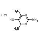 CAS#: 651359-62-5, 2,4-Diamino-6-methyl-5-pyrimidinol hydrochloride (1:1)