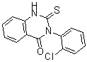 CAS 登录号：65141-60-8， 3-(2-氯苯基)-2,3-二氢-2-硫代-4(1H)-喹唑啉酮