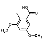 CAS#: 651734-59-7, 2-fluoro-3,5-dimethoxy-benzoic acid