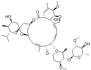 CAS#: 65195-54-2, (23S)-25-De(1-Methylpropyl)-22,23-Dihydro-23-Hydroxy-25-Isopropylavermectin A1a