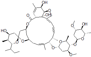 CAS#: 65195-57-5, Avermectin B2a