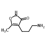 CAS#: 65202-88-2, 4-(3-Aminopropyl)-5-methyl-1,2-oxazol-3(2H)-one