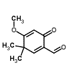 CAS#: 652153-12-3, 4-Methoxy-3,3-dimethyl-6-oxo-1,4-cyclohexadiene-1-carbaldehyde