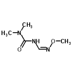 CAS 登录号：652154-31-9， 3-[(E)-(甲氧基氨基)亚甲基]-1,1-二甲基脲