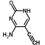 CAS 登录号：65223-79-2， 4-氨基-5-乙炔基-2(1H)-嘧啶酮