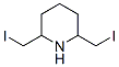 CAS 登录号：65235-94-1， 2,6-二(碘甲基)哌啶