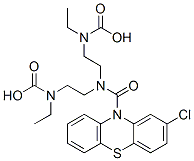 CAS#: 65241-04-5, Bis(Ethylcarbamic Acid)(2-Chloro-10H-Phenothiazin-10-Ylcarbonylimino)Diethylene Ester