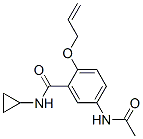 CAS#: 6525-29-7, 5-(Acetylamino)-2-(Allyloxy)-N-Cyclopropylbenzamide