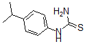 CAS 登录号：65259-91-8， N-[4-(1-甲基乙基)苯基]-硫脲