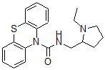 CAS 登录号：65274-45-5， N-(N'-乙基-吡咯烷基-2-甲基)吩噻嗪-10-甲酰胺