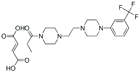 CAS#: 65274-60-4, But-2-Enedioic Acid, 1-[4-[2-[4-[3-(Trifluoromethyl)Phenyl]Piperazin-1 -Yl]Ethyl]Piperazin-1-Yl]Propan-1-One