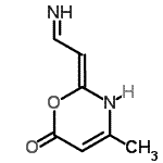 CAS#: 652995-60-3, (2Z)-2-(2-Iminoethylidene)-4-methyl-2,3-dihydro-6H-1,3-oxazin-6-one