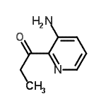 CAS#: 65327-16-4, 1-(3-Amino-2-pyridinyl)-1-propanone
