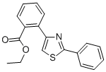 CAS 登录号：65349-17-9， 2-(2-苯基-1,3-噻唑-4-基)苯甲酸乙酯