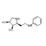 CAS#: 653570-89-9, (2S,3R,4S)-2-(2-Anilinoethyl)-3,4-pyrrolidinediol