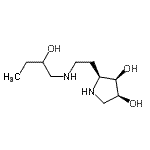 CAS#: 653570-93-5, (2S,3R,4S)-2-{2-[(2-Hydroxybutyl)amino]ethyl}-3,4-pyrrolidinediol