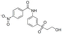 CAS 登录号：65369-95-1， N-[3-[(2-羟基乙基)磺酰基]苯基]-4-硝基苯甲酰胺