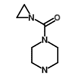 CAS 登录号：6540-50-7， 1-氮丙啶基(1-哌嗪基)甲酮