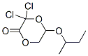 CAS#: 65423-14-5, 3,3-Dichloro-5-(1-Methylpropoxy)-1,4-Dioxan-2-One