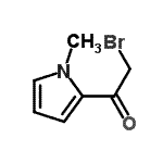 CAS#: 65438-97-3, 2-Bromo-1-(1-methyl-1H-pyrrol-2-yl)ethanone
