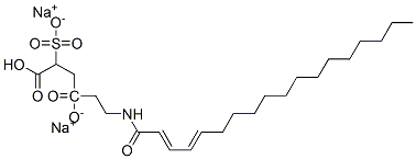 CAS#: 65504-99-6, Disodium 4-[2-[(1-Oxooctadecadienyl)Amino]Ethyl] 2-Sulphonatosuccinate
