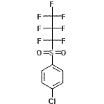 CAS#: 65538-06-9, 1-Chloro-4-[(heptafluoropropyl)sulfonyl]benzene