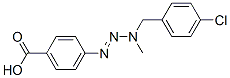CAS#: 65542-14-5, 4-[3-(4-Chlorobenzyl)-3-Methyl-1-Triazeno]Benzoic Acid