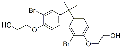 CAS 登录号：65581-15-9， 2,2'-[(1-甲基乙亚基)二[(2-溴-4,1-亚苯基)氧基]]二乙醇