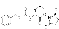 CAS#: 65581-25-1, 2,5-Dioxo-1-pyrrolidinyl N-[(benzyloxy)carbonyl]leucinate